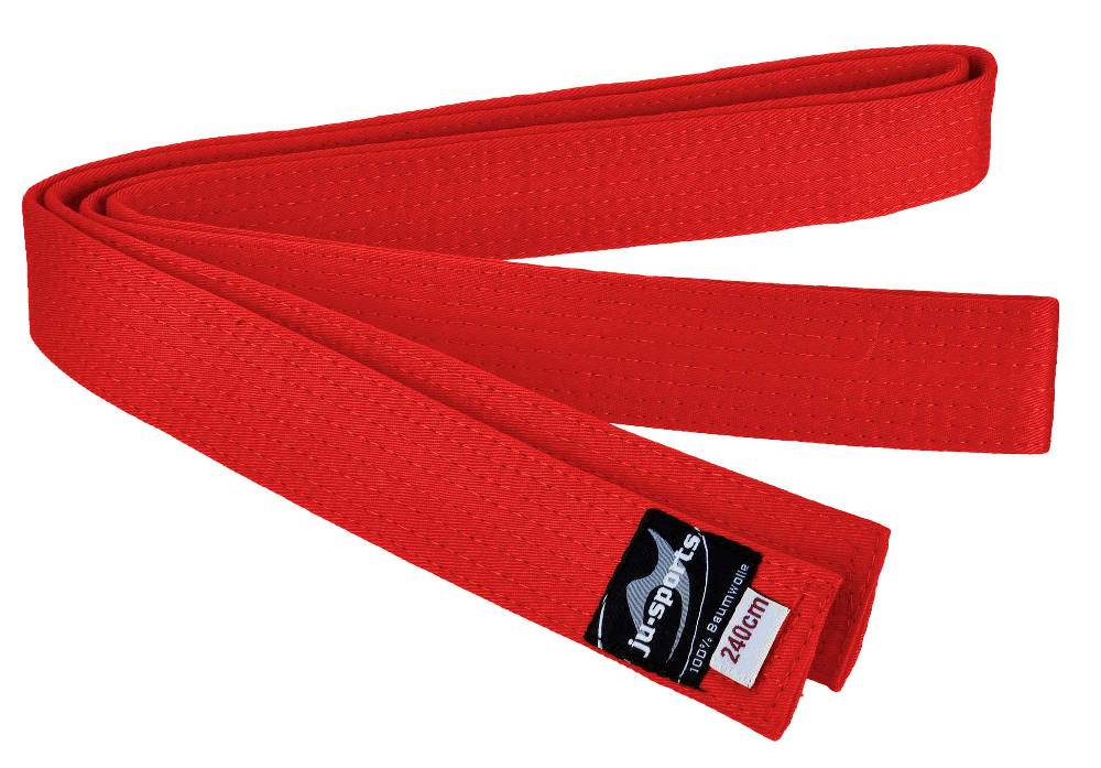 Ju Sports Budogürtel rot