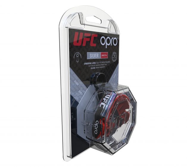Ju Sports OPRO "UFC" Zahnschutz Silver - Black/Red Meist gekauft