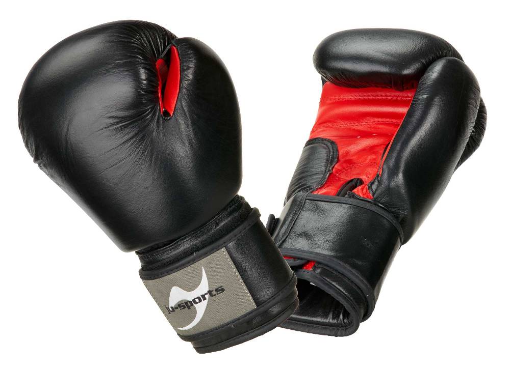 Ju Sports Boxhandschuhe Classic schwarz/rot
