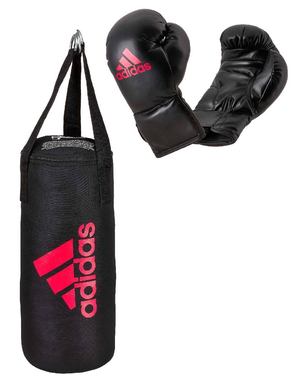 Ju Sports adidas Junior Boxing Kit, schwarz/rot- ADIBACJP