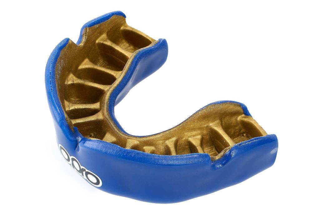 Ju Sports OPRO Zahnschutz PowerFit Dark Blue/Gold