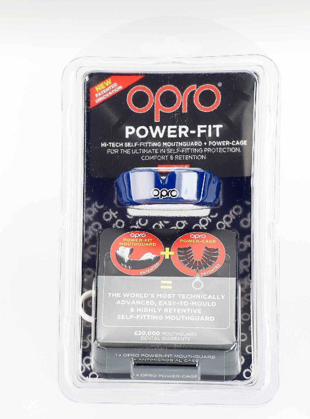 Ju Sports OPRO Zahnschutz PowerFit Dark Blue/Gold Schlussverkauf