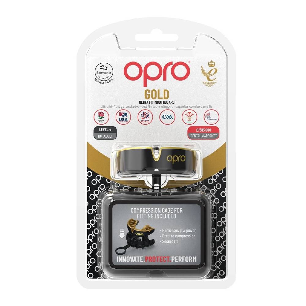 Ju Sports OPRO Zahnschutz Gold Senior 2022 - 5 Farben Verkauf