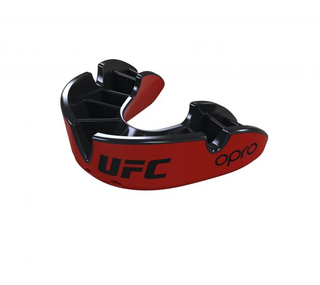 Ju Sports OPRO "UFC" Zahnschutz Silver - Red/Black