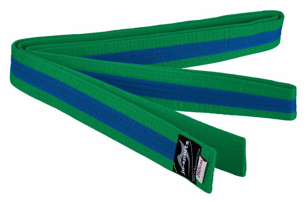 Ju Sports Budogürtel grün/blau/grün