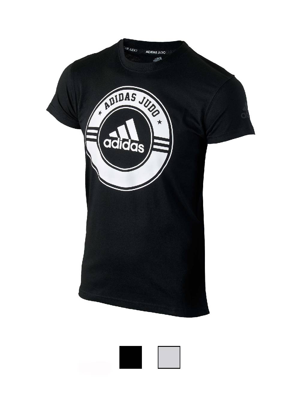 Ju Sports adidas Judo Community Line Shirt "Circle" black/white, adicsts01J