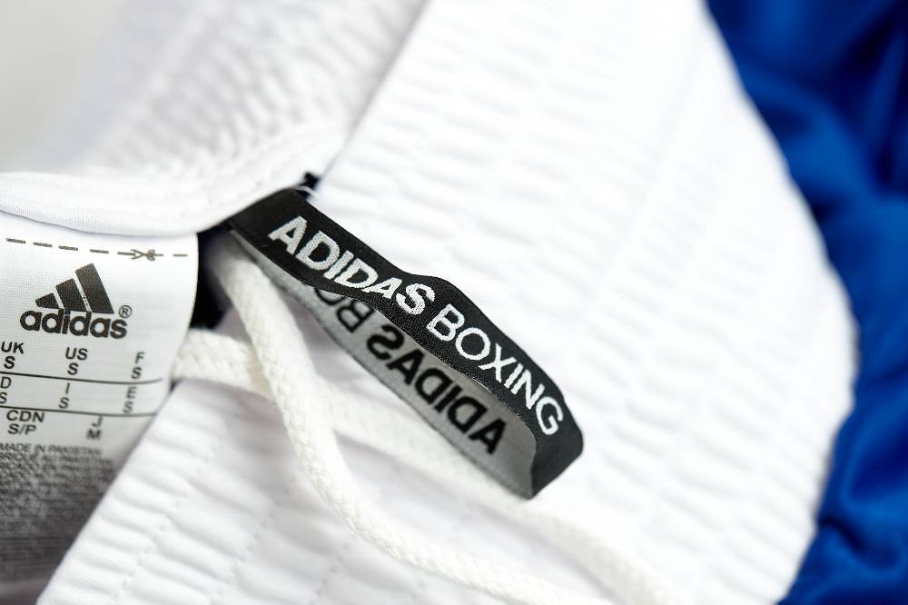 Ju Sports adidas Box-Short blau/weiß, ADIBTS02 Fabrikverkauf