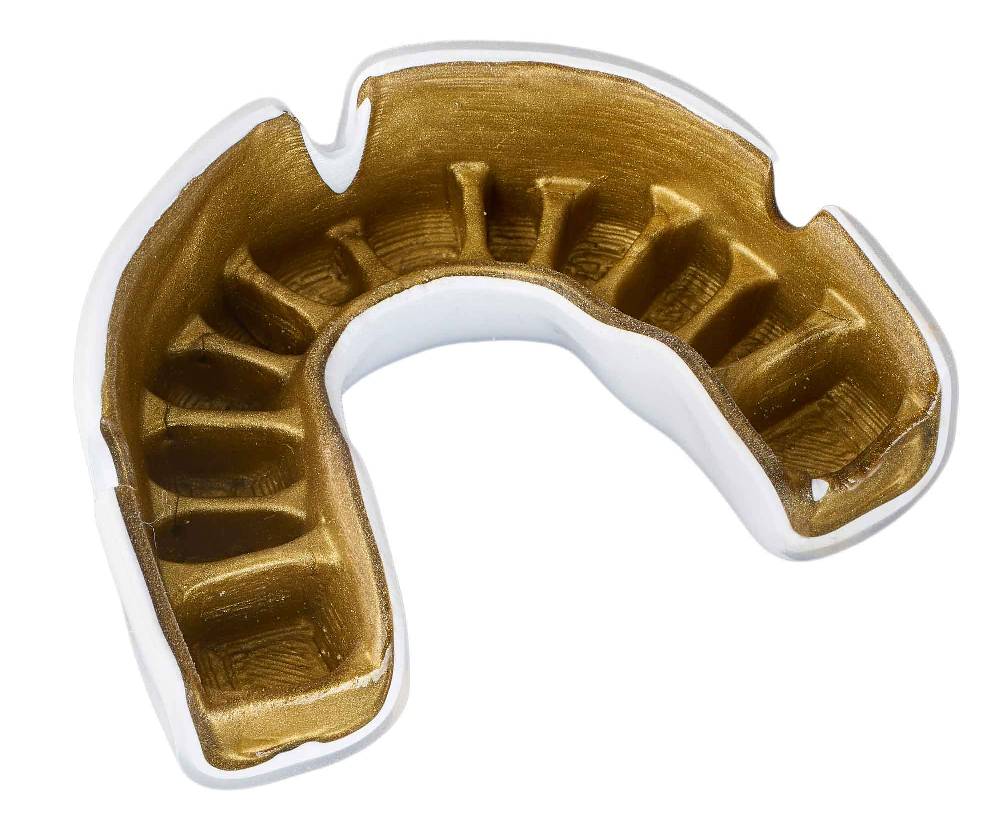 Ju Sports OPRO Zahnschutz PowerFit White/Gold Verkauf