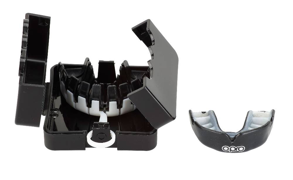 Ju Sports OPRO Zahnschutz PowerFit Black/White Hotsell