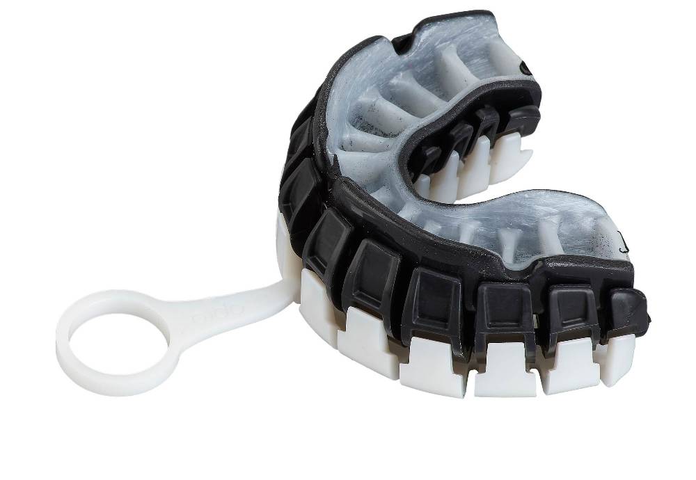 Ju Sports OPRO Zahnschutz PowerFit Black/White Hotsell