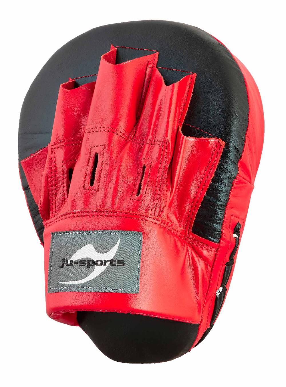 Ju Sports Handpratzen vorgebogen, echt Leder Verkauf