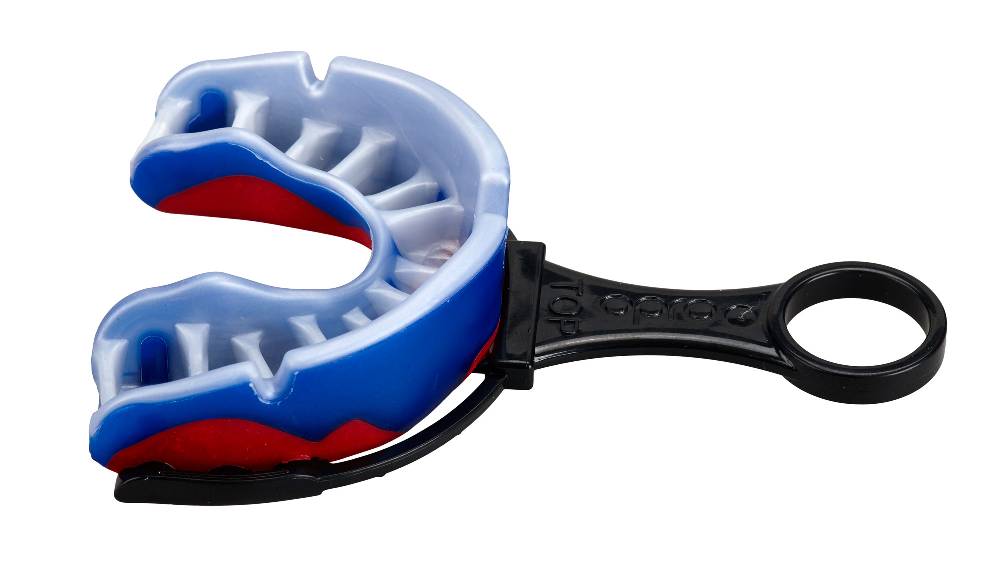 Ju Sports OPRO Zahnschutz Platinum Senior blue/pearl/red Blitzverkäufe