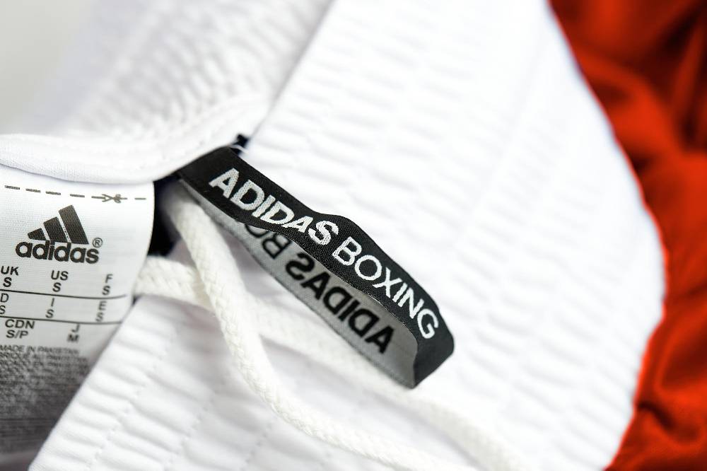 Ju Sports adidas Box-Short rot/weiß, ADIBTS02 Schlussverkauf