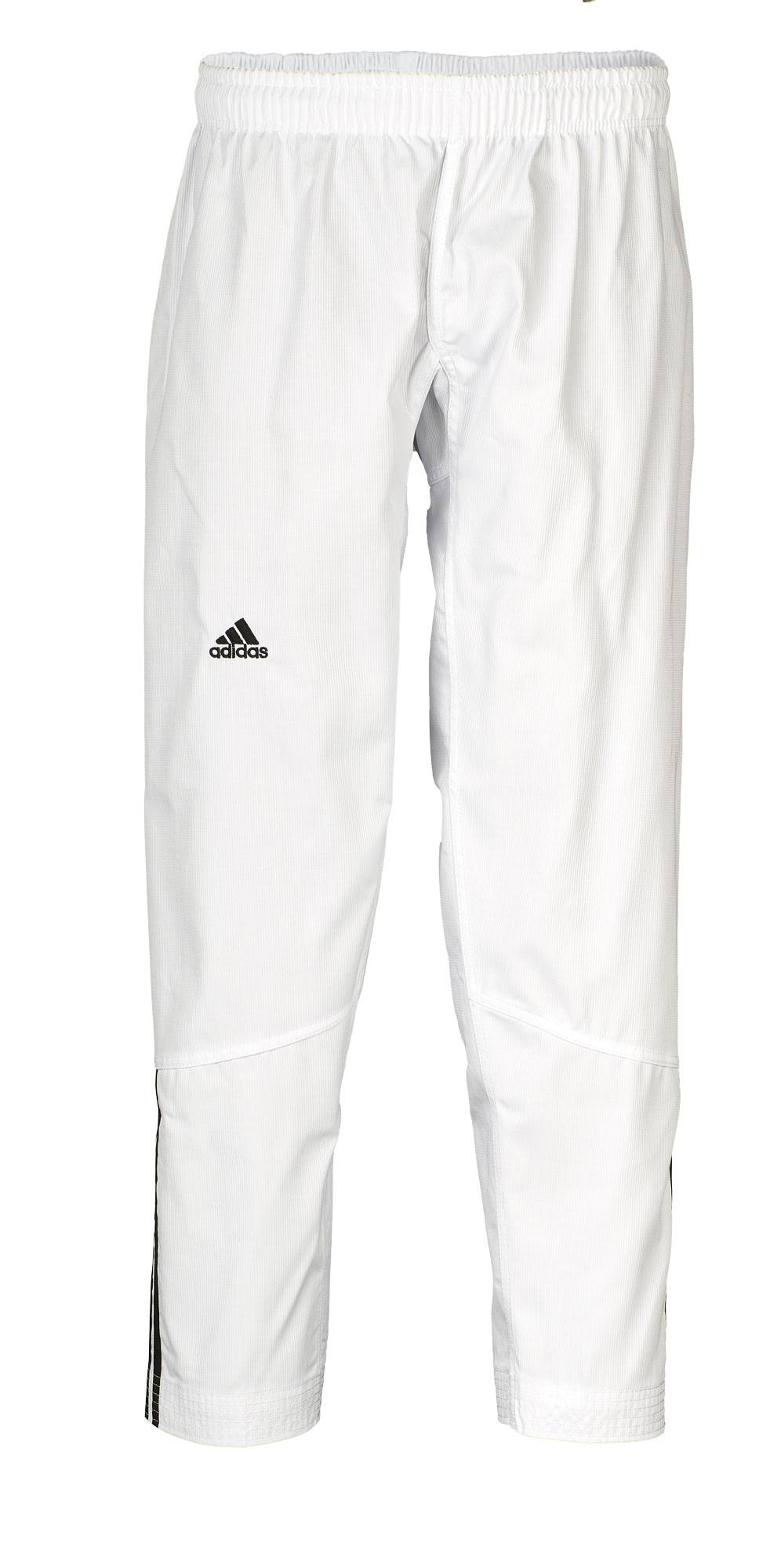 Ju Sports adidas Taekwondoanzug, Adi Club 3 stripes, weißes Revers, ADITCB02 Günstiger Verkauf