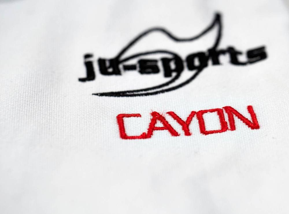 Ju Sports Ju-Jutsu Anzug Cayon weiß Fabrikverkauf