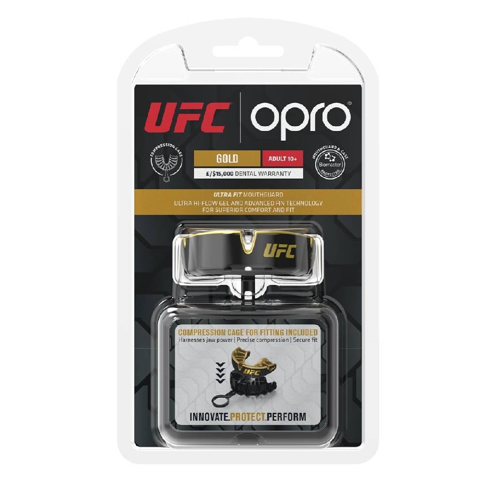 Ju Sports OPRO "UFC" Zahnschutz Gold 2022 - 2 Farben Fabrikpreis