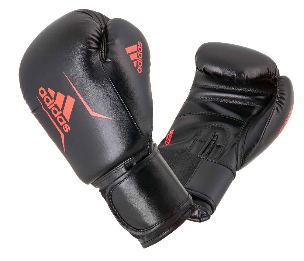 Ju Sports adidas Boxhandschuhe Speed 50, ADISBG50 black/red Auslauf