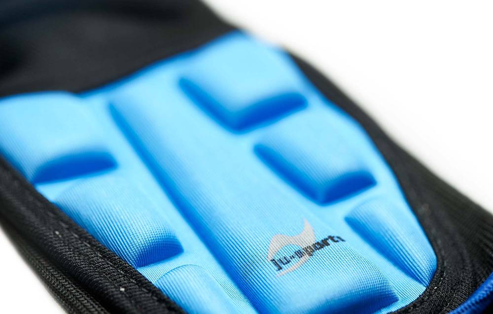 Ju Sports Schienbein-/Spannschoner V-Shape C19 blau Auslauf