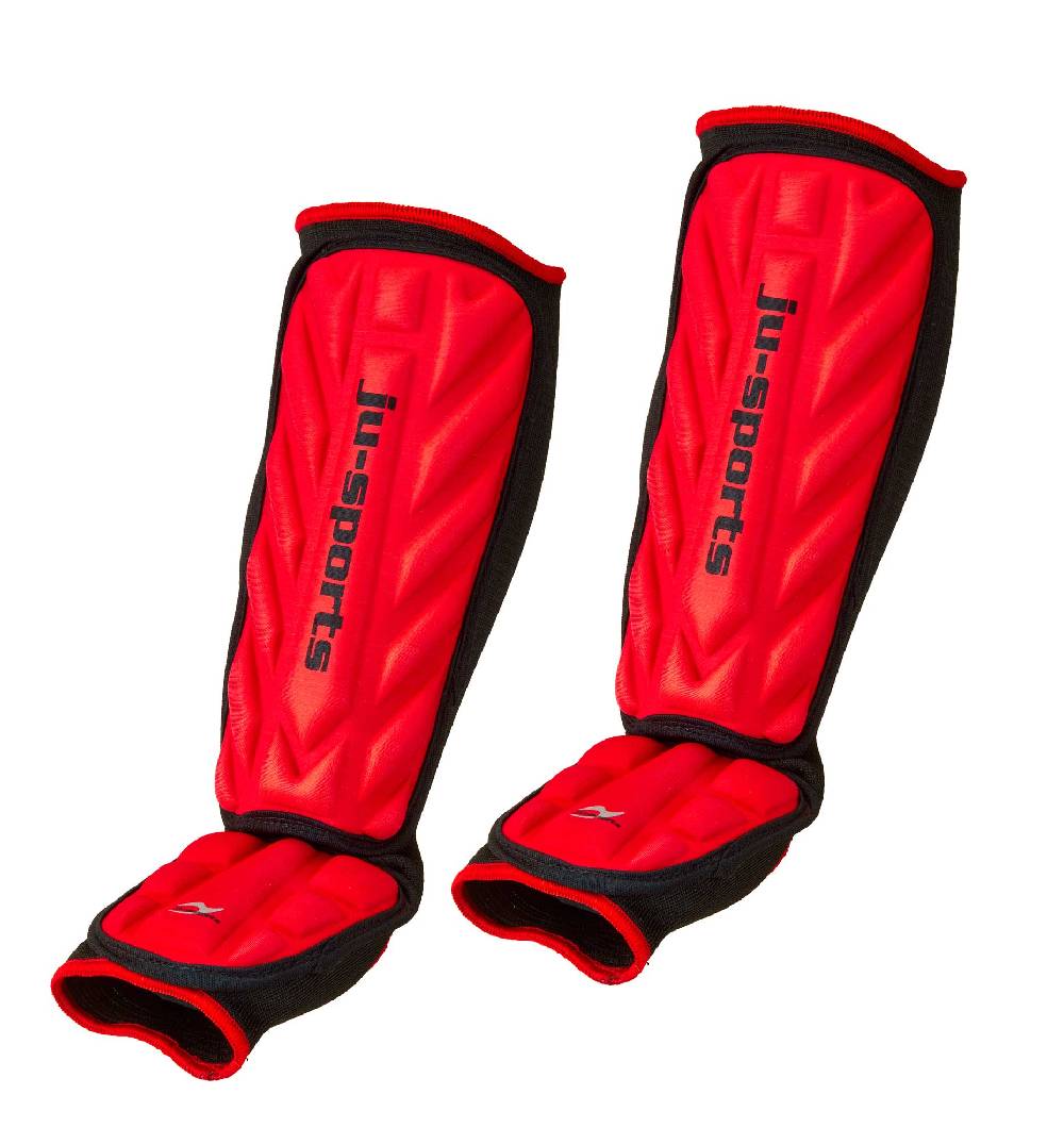 Ju Sports Schienbein-/Spannschoner V-Shape C19 rot