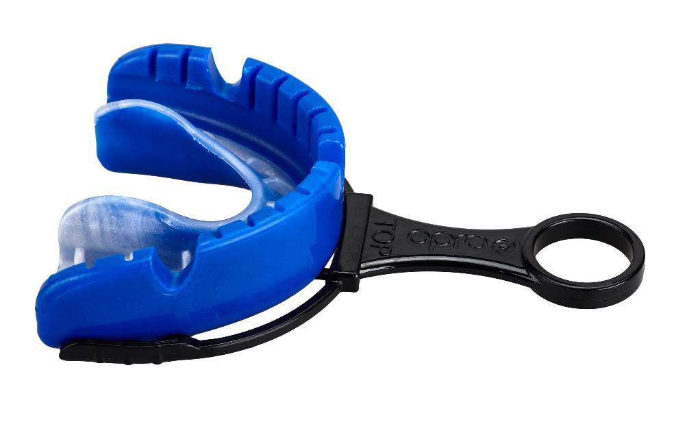 Ju Sports OPRO Zahnschutz Gold Braces Senior blue/pearl Online