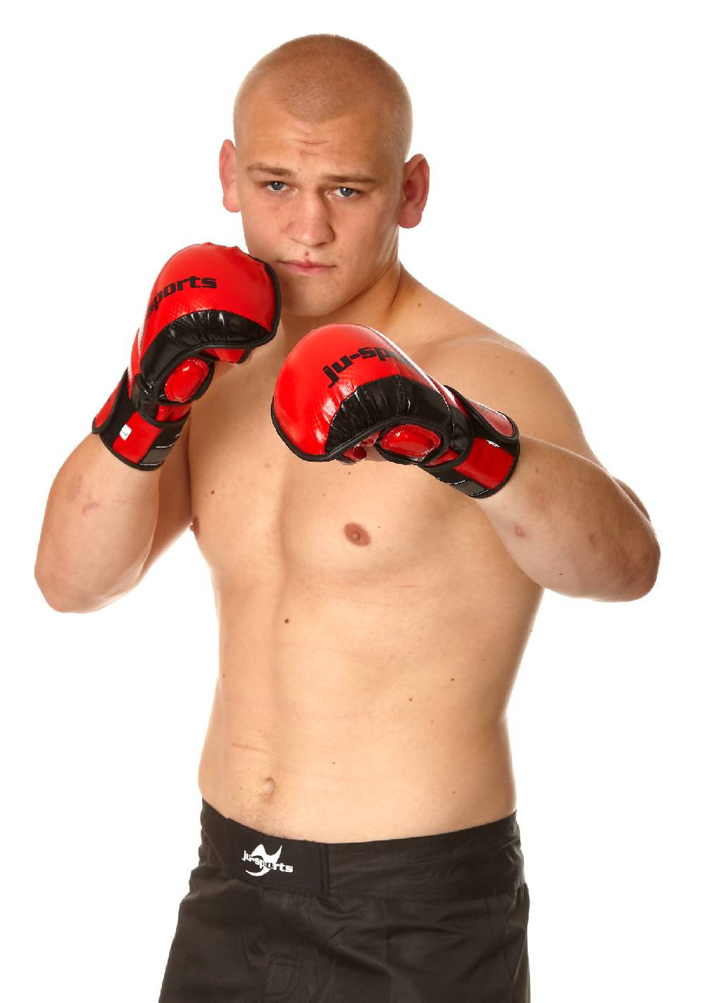 Ju Sports MMA/Allkampf Sparring Handschuh Carbon rot Fabrikverkauf