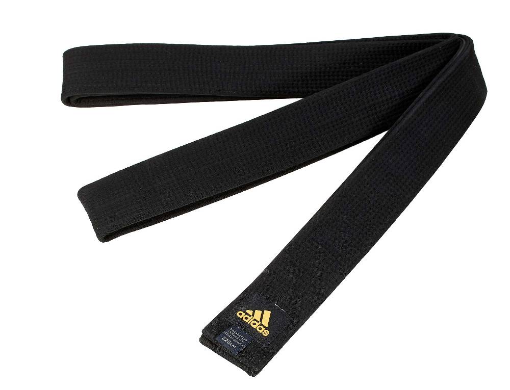 Ju Sports adidas Gürtel Master deluxe schwarz 5 cm