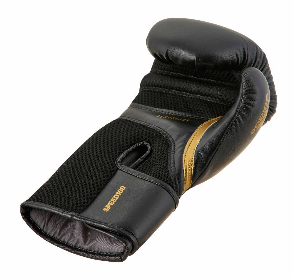 Ju Sports adidas Boxhandschuhe Speed 100, ADISBG100 black/gold im Angebot