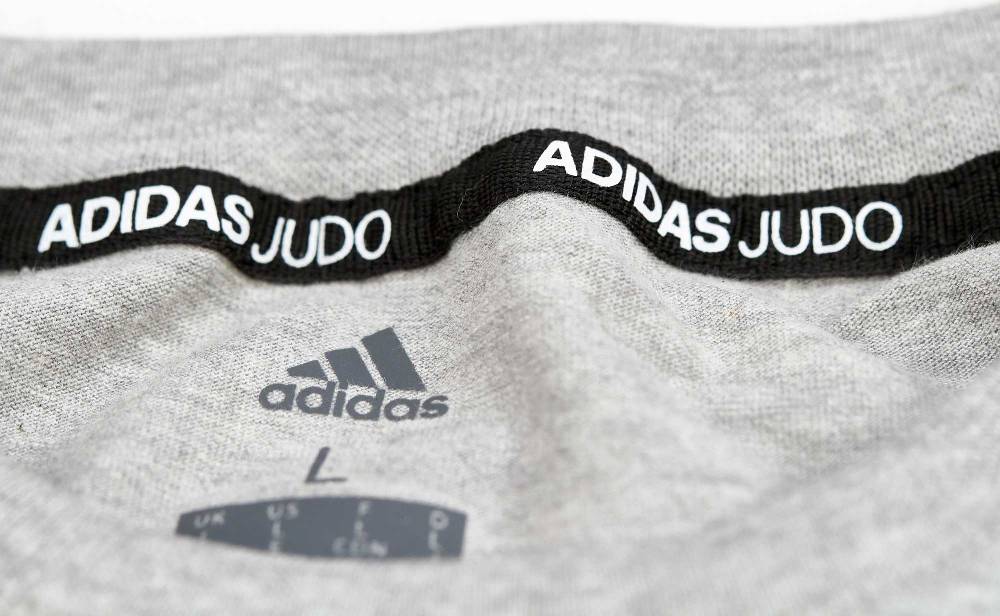 Ju Sports adidas Judo Community Line Shirt "Circle" grey/black, adicsts01J Hotsell