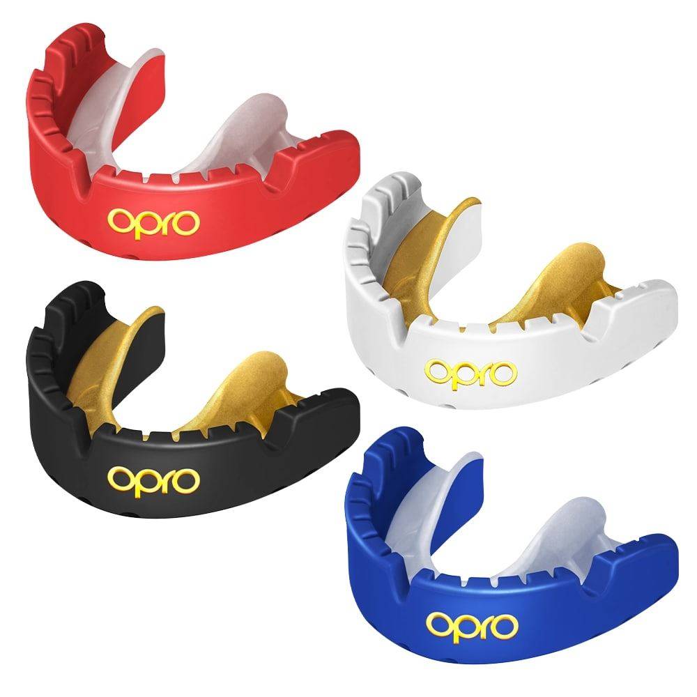 Ju Sports OPRO Zahnschutz Gold Braces 2022 - 4 Farben