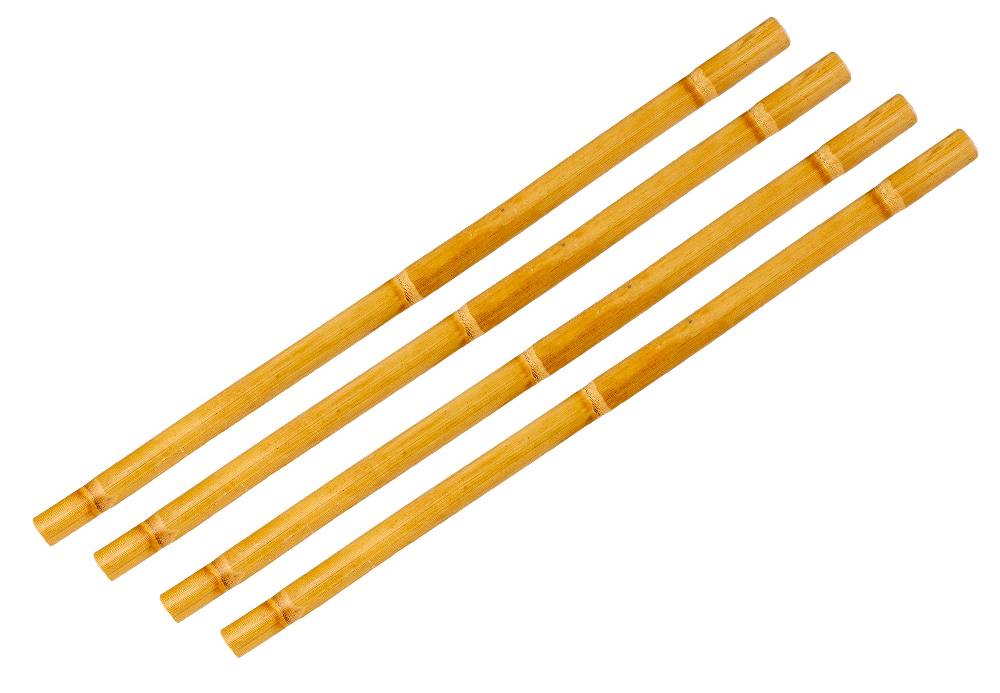 Ju Sports 4 x Kali-Stock, ungeschält natur