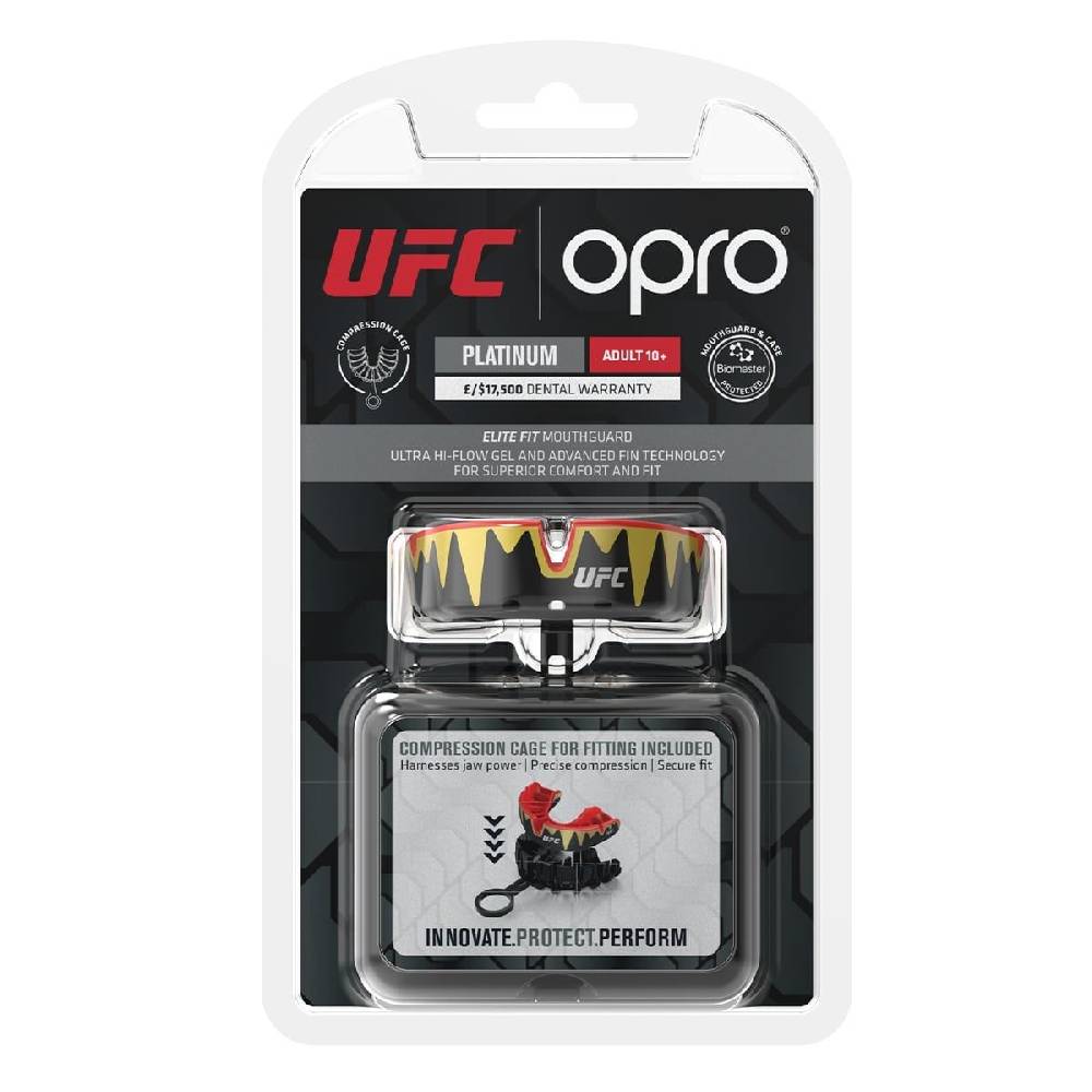 Ju Sports OPRO "UFC" Zahnschutz Platinum Fangz 2022 - 2 Farben Blitzverkäufe