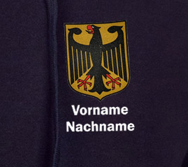 Ju Sports DJJV Bundeskader Namensdruck extra auf Textilien