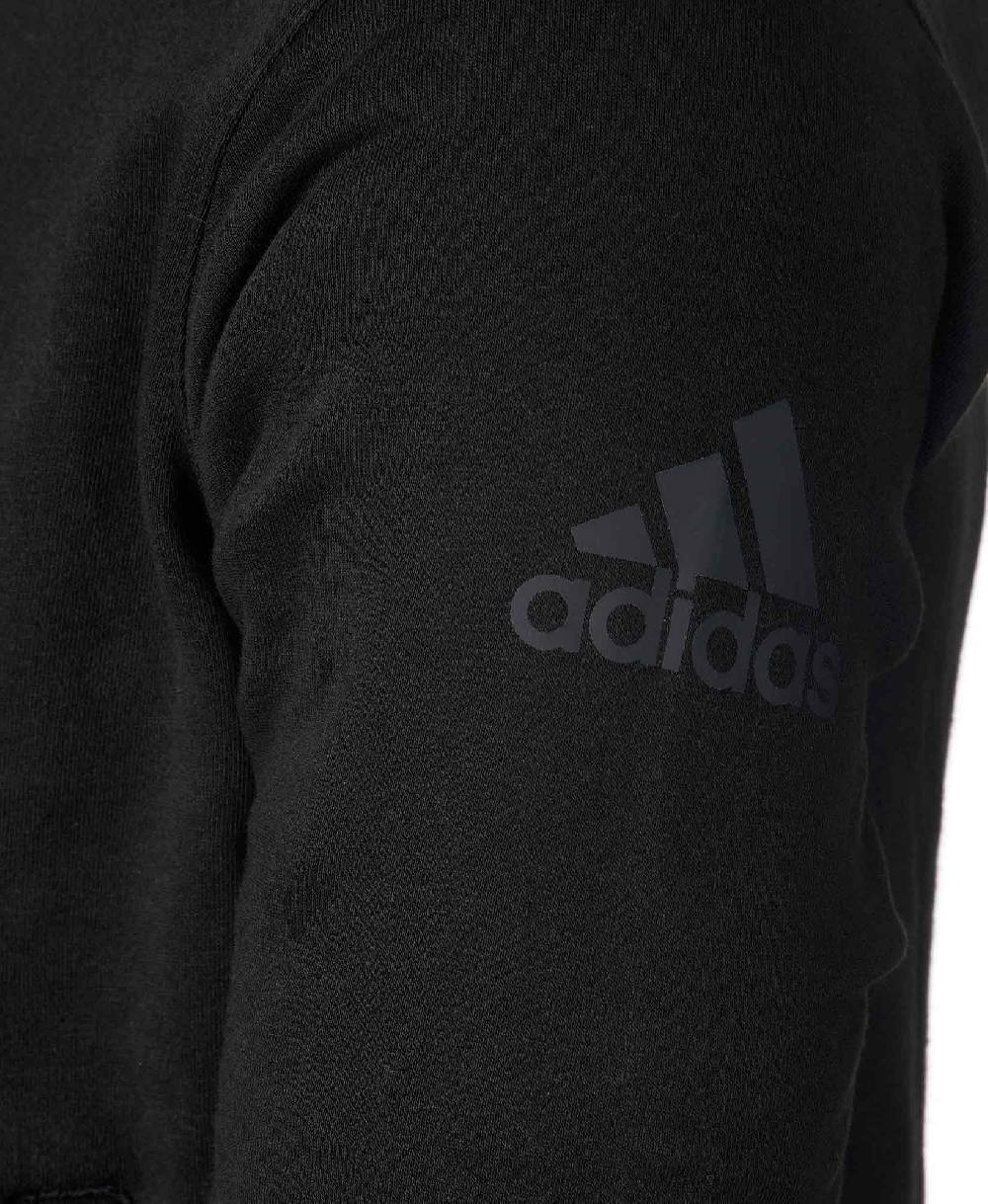 Ju Sports adidas Community line Hoody Judo "Circle" black/white, adicsh05J Schlussverkauf