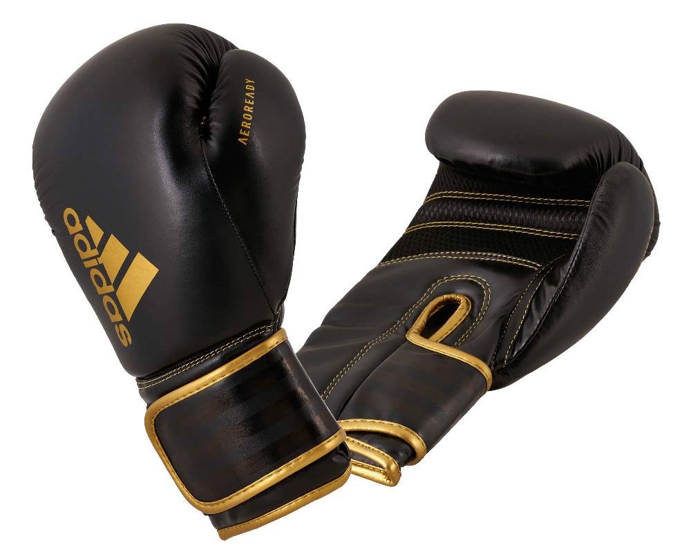 Ju Sports adidas Boxhandschuhe Hybrid 80, black/gold, ADIH80