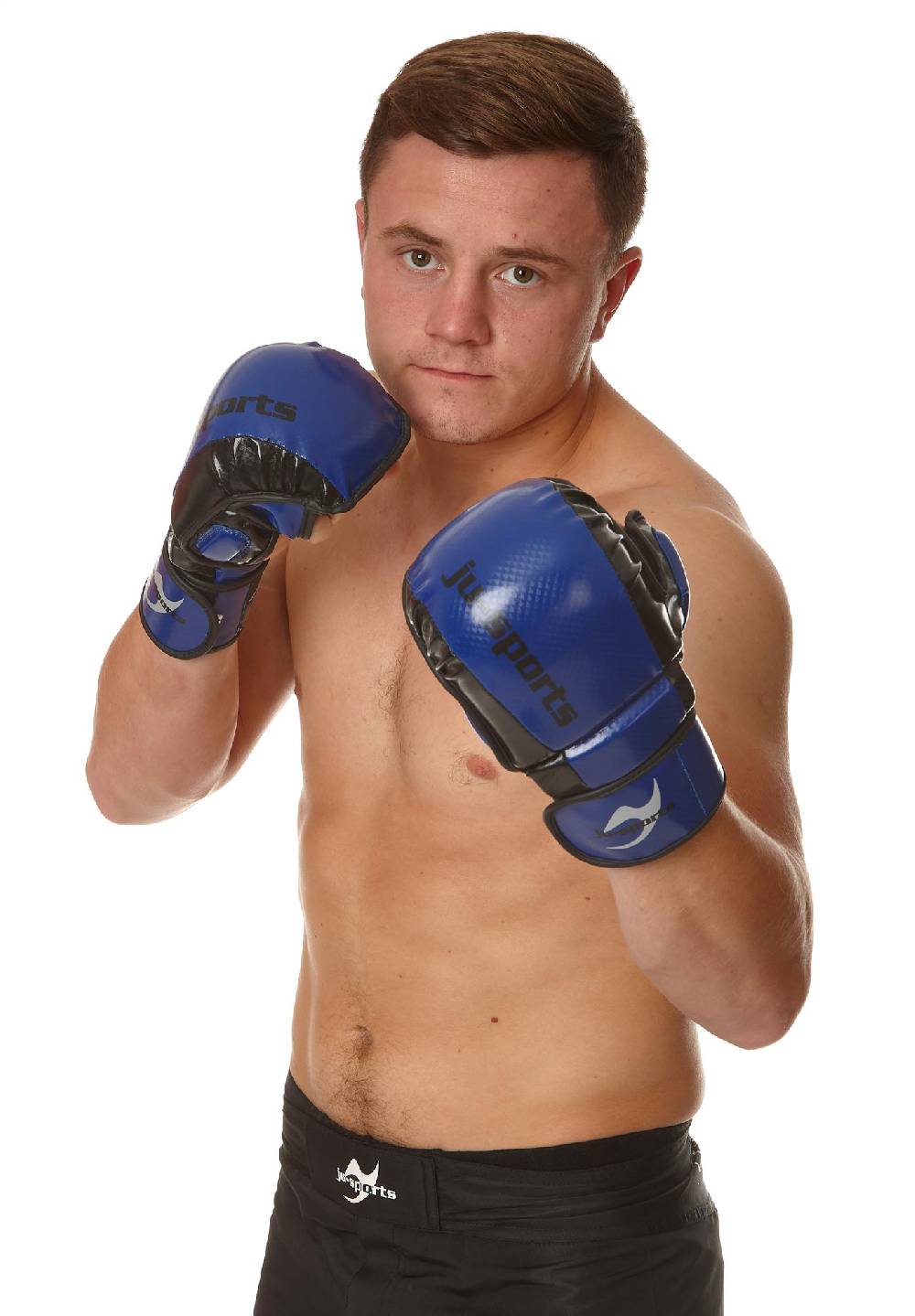 Ju Sports MMA/Allkampf Sparring Handschuh Carbon blau Outlet