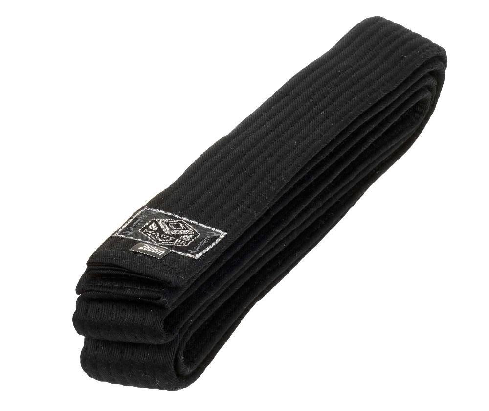 Ju Sports Gürtel Master schwarz 4,5 cm Fabrikverkauf