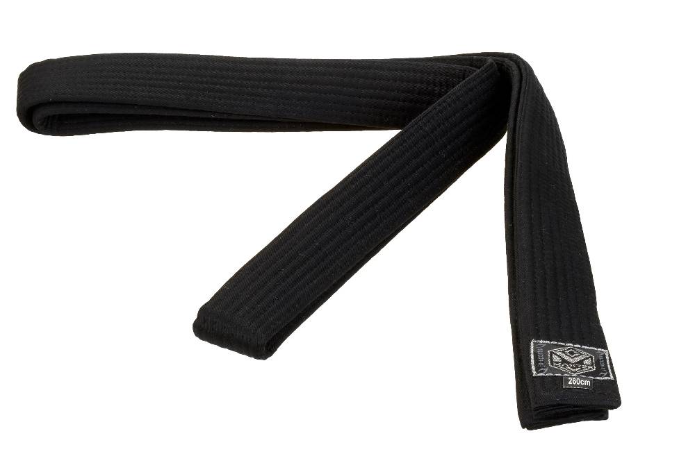 Ju Sports Gürtel Master schwarz 4,5 cm Fabrikverkauf