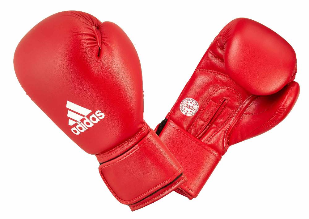 Ju Sports adidas WAKO Kickboxing Training Glove rot 10oz. ADIWAKOG2