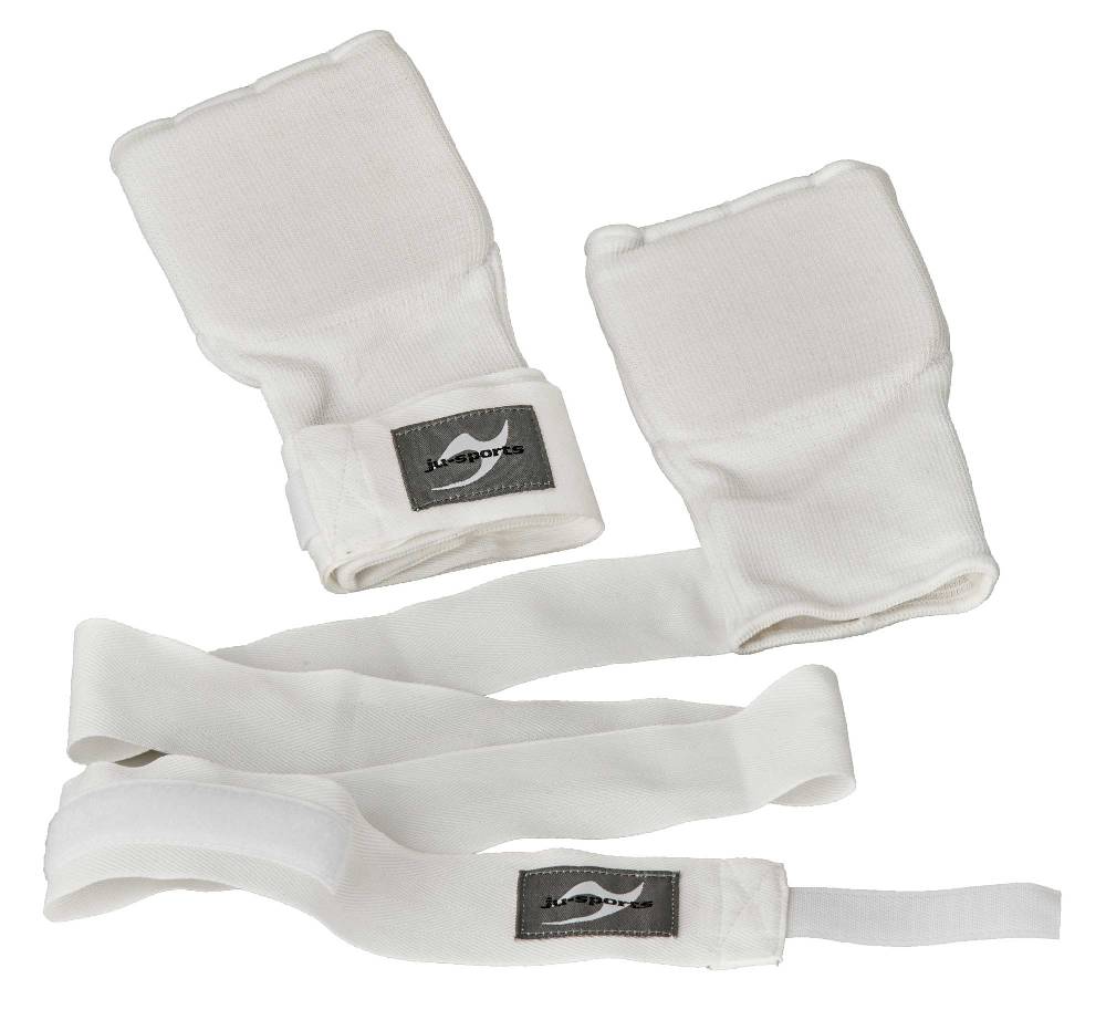 Ju Sports Innen-Boxhandschuhe mit Bandage Senior weiß Outlet