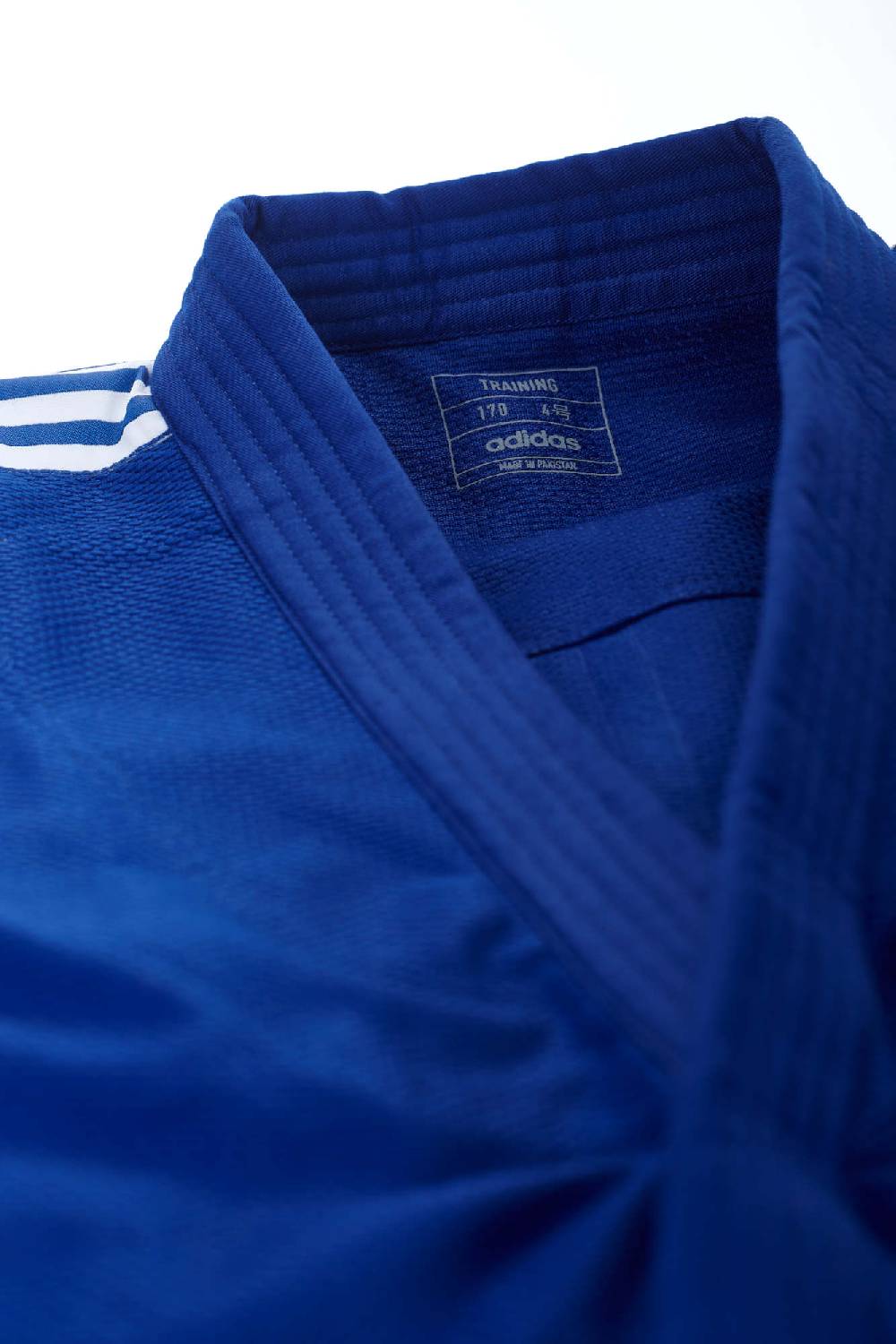 Ju Sports adidas Judo-Anzug "Training" blau/weiße Streifen, J500B Schlussverkauf