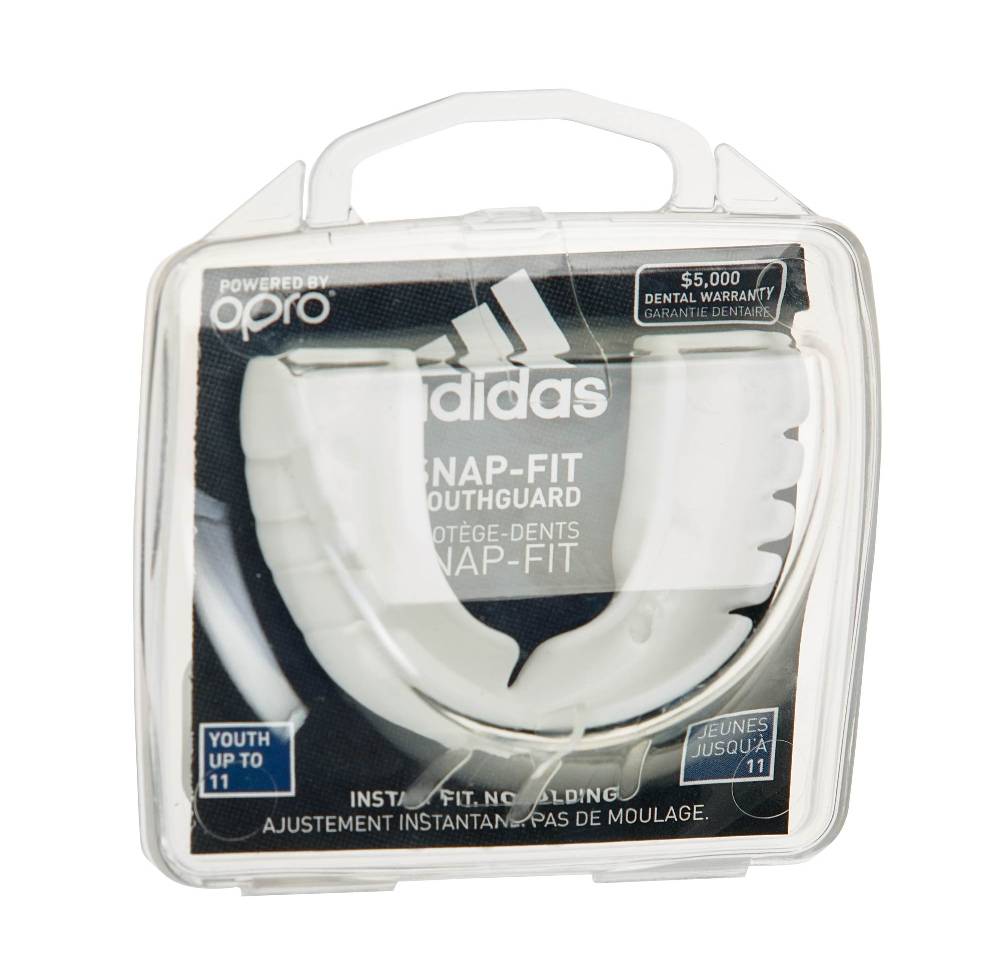 Ju Sports adidas Zahnschutz OPRO SnapFit, white ADIBP30 Auslauf