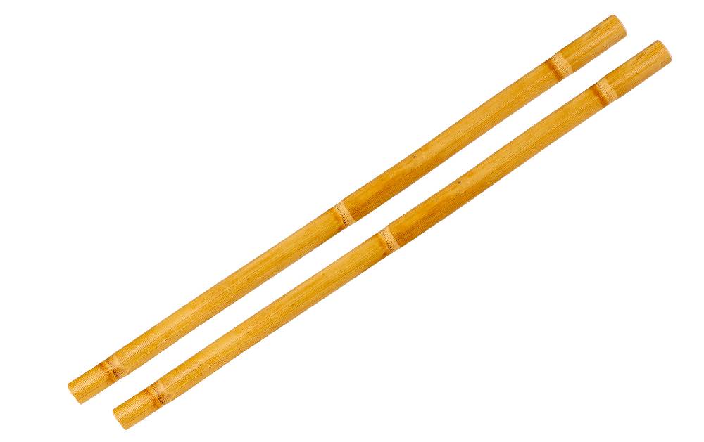 Ju Sports 2 x Kali-Stock, ungeschält natur