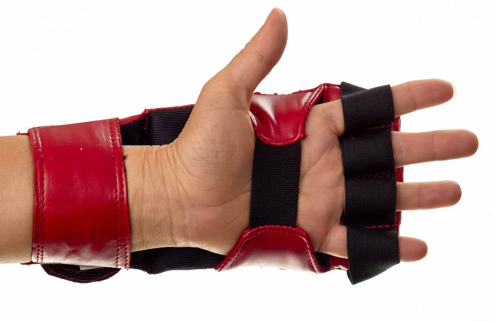 Ju Sports Ju-Jutsu Handschutz Section rot Outlet