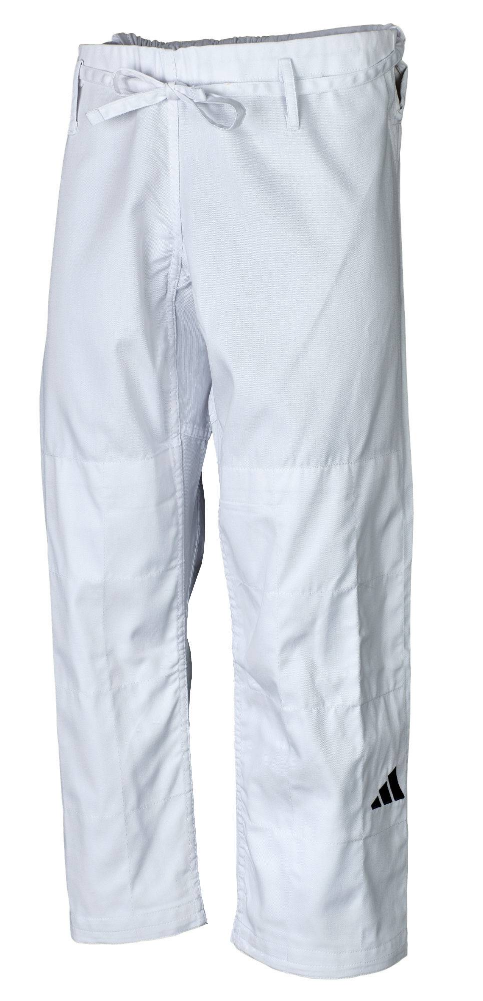 Ju Sports adidas Judo-Anzug Contest weiß/schwarze Streifen, J650 Günstiger Verkauf