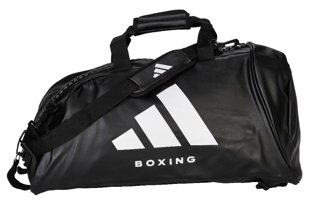 Ju Sports adidas 2in1 Bag "Boxing" black/white PU, adiACC051B Online