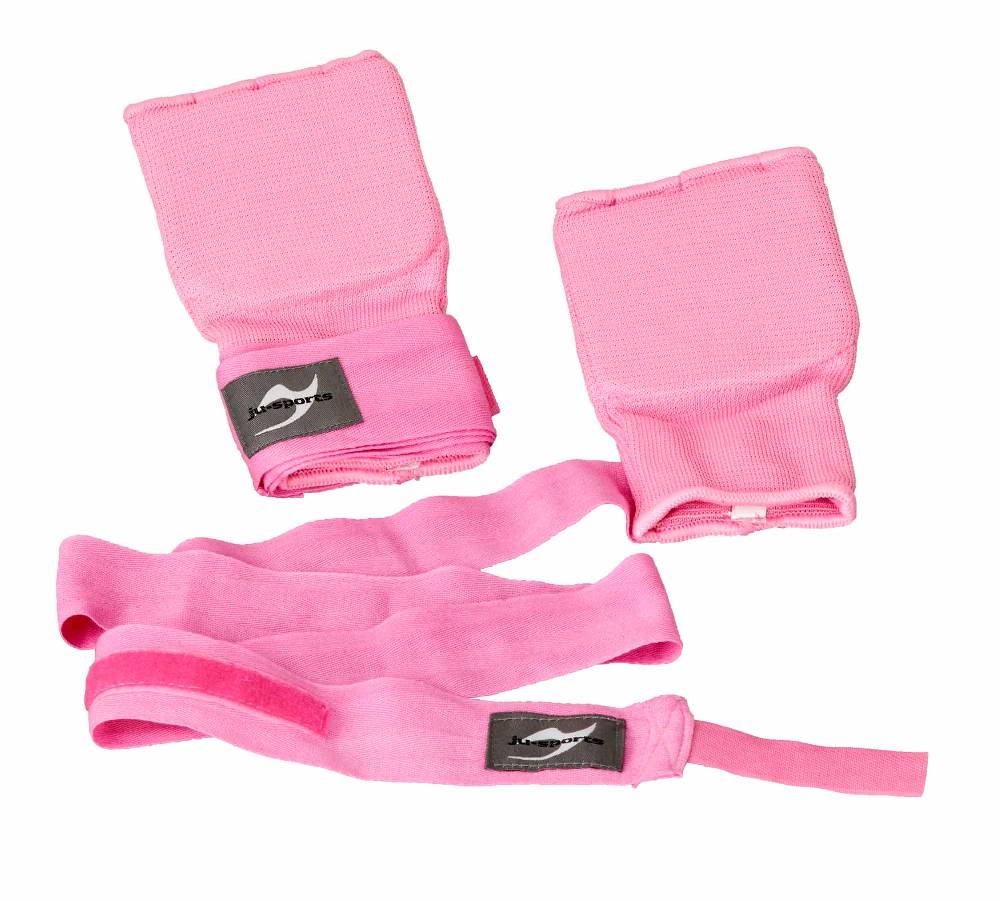 Ju Sports Innen-Boxhandschuhe mit Bandage Senior pink Blitzverkäufe