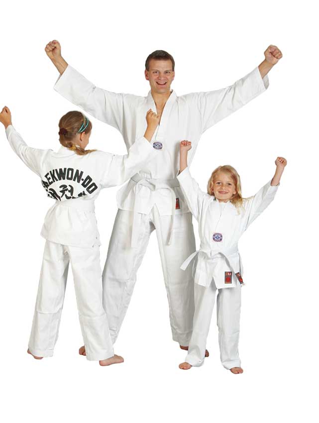 Ju Sports Taekwondoanzug "to start" mit Rückendruck
