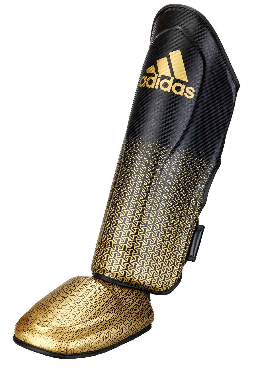 Ju Sports adidas Pro Kickboxing Schienbein-Spannschutz black/gold, adiKBSI300 Outlet
