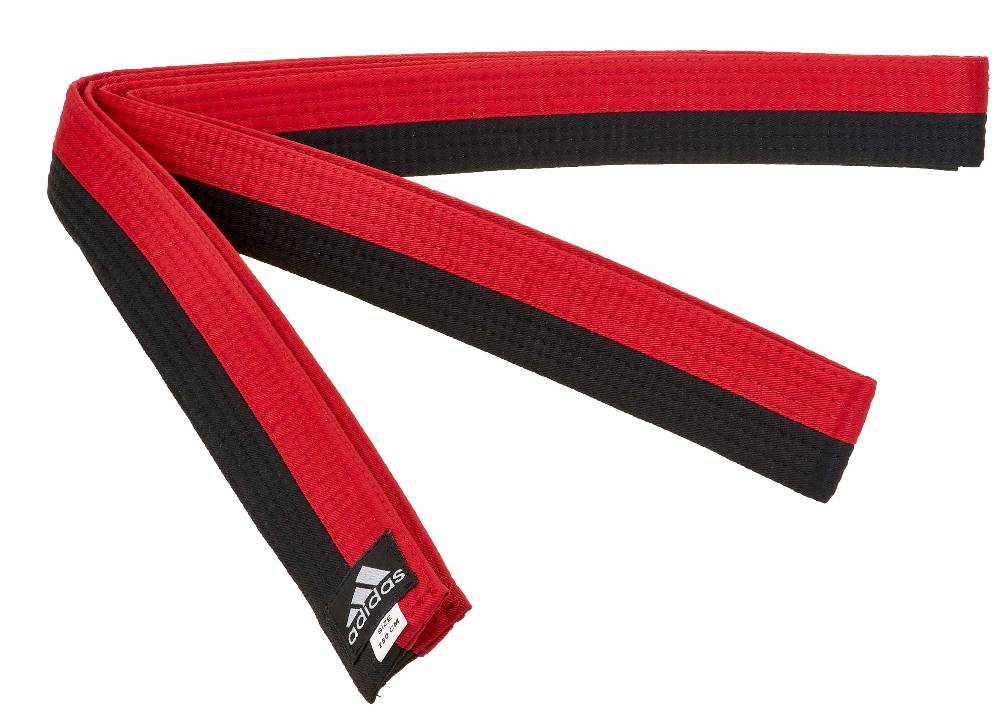 Ju Sports adidas Gürtel schwarz/rot Poom Hotsell
