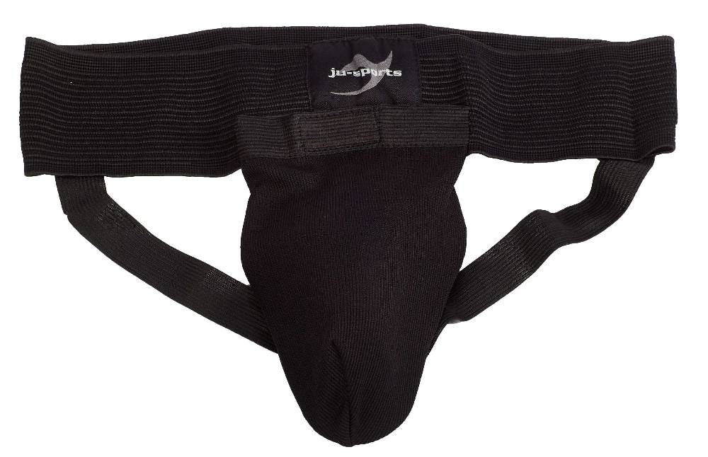 Ju Sports Tiefschutz Stoff schwarz